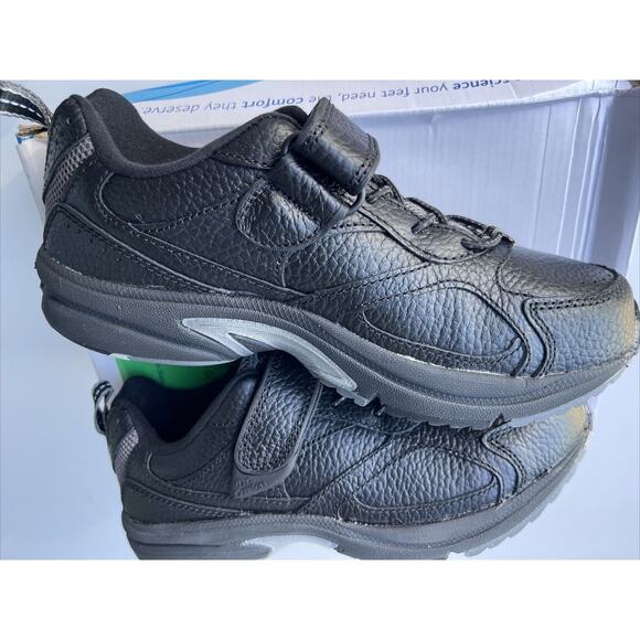 Dr Comfort Diabetic Shoes Winner Black Leather Casual 5710 Men\'s Size 7 W. A117 main image 7